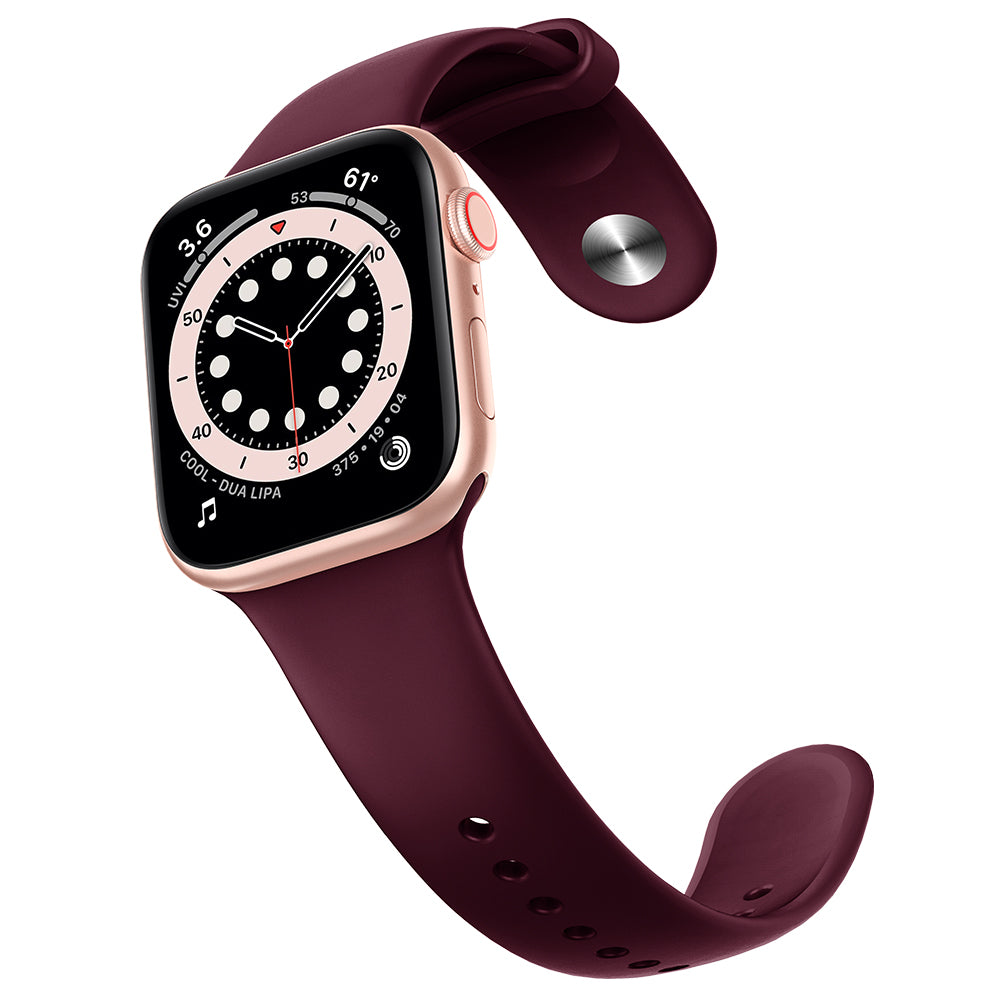 Plain Silicone Watch Band Strap Replacement for Apple Watch Ultra 49mm Ultra 2 49mm Series 9 45mm SE (2023) 44mm Series 8 7 45mm 6 5 4 SE SE (2022) 44m Series 3 2 1 42mm Plain Silicone Watch Band Strap Replacement for Apple Watch Ultra 49mm Ultra 2 49mm Series 9 45mm SE (2023) 44mm Series 8 7 45mm 6 5 4 SE SE (2022) 44m Series 3 2 1 42mm
